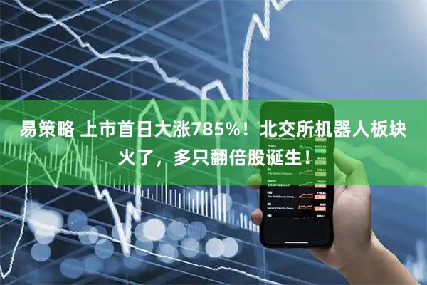 易策略 上市首日大涨785%！北交所机器人板块火了，多只翻倍股诞生！
